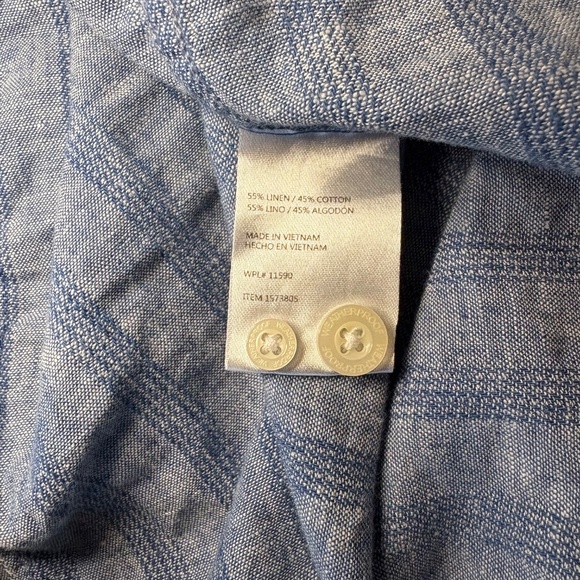 Weatherproof Vintage Washable Linen Short Sleeve Button Down Shirt Size XXL - Picture 7 of 9